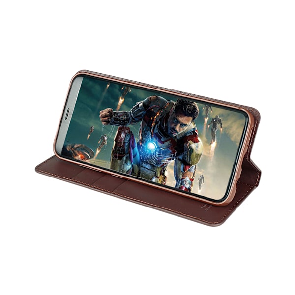 Fodral i Slitstarkt PU-Läder (T-Casual) - Samsung Galaxy S8 Lila