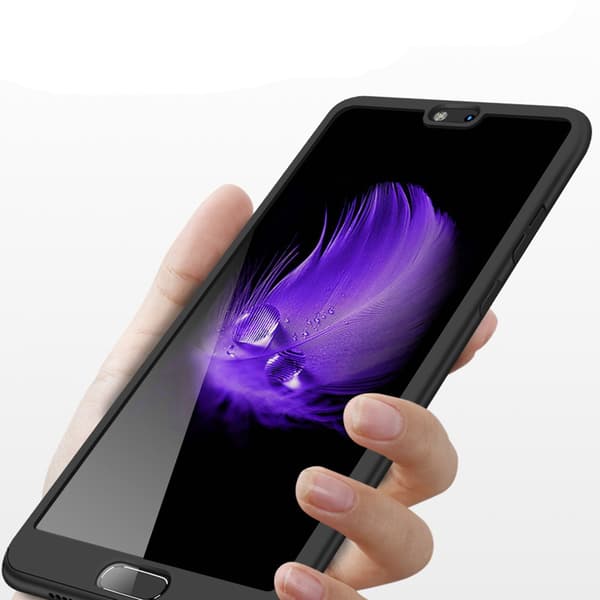 Elegant Dubbelskal - Huawei P20 Blå Blå