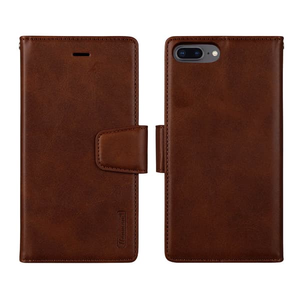 iPhone 7 Plus - Exklusivt Dubbelfunktion Plånboksfodral Roséguld