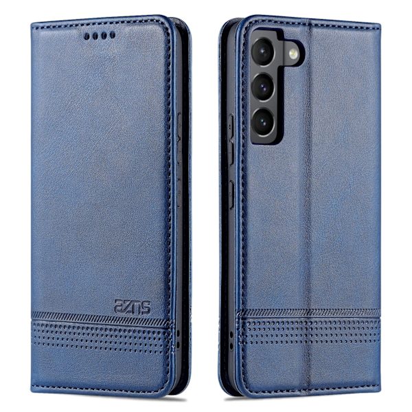 Samsung Galaxy S22 Plus - Stilsäkert Praktiskt Plånboksfodral Röd