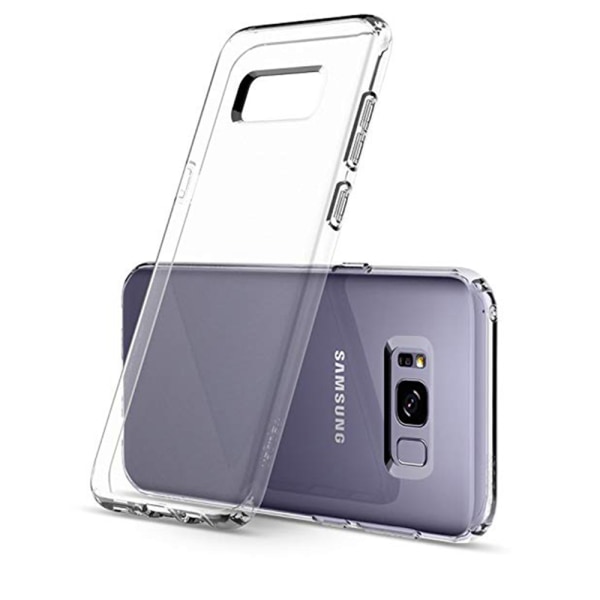 Silikonikotelo - Samsung Galaxy S8 Plus Transparent/Genomskinlig