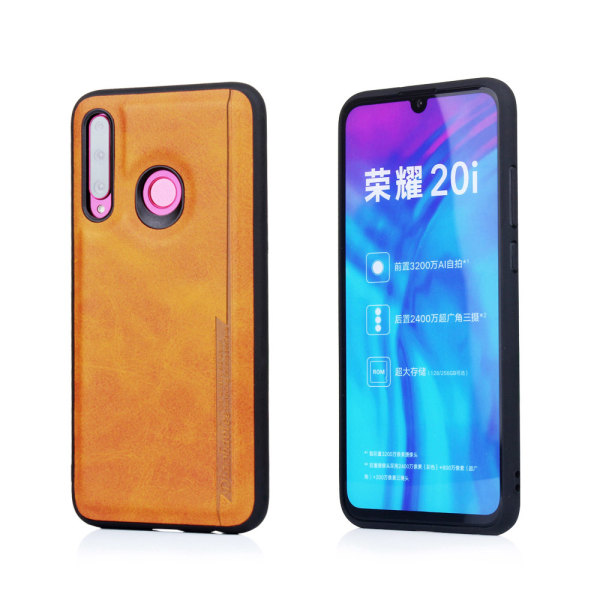 Huawei P Smart 2019 - Beskyttende Smart Cover Ljusbrun