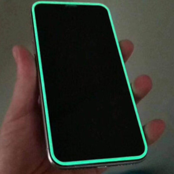 iPhone 6 skjermbeskytter lysende ramme 9H 0,3 mm Självlysande