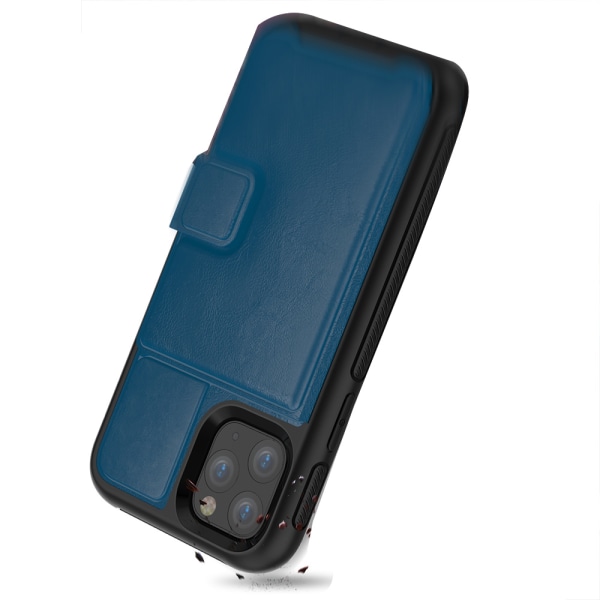 Professional-kotelo korttilokerolla - iPhone 11 Pro Max Blå Blå