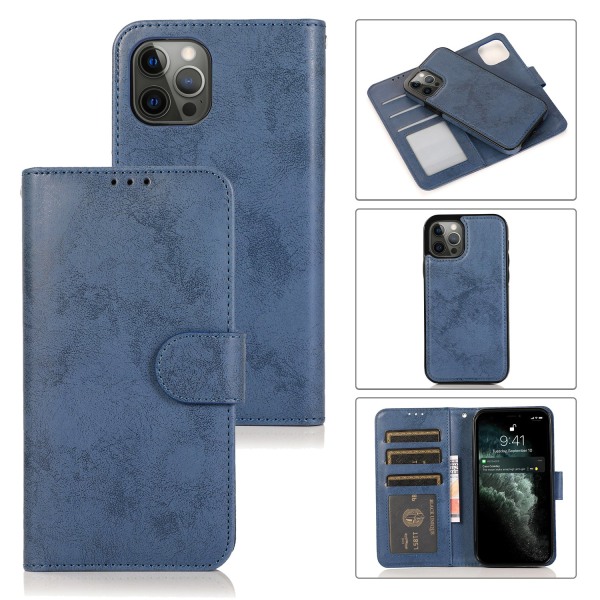 iPhone 14 Pro Max - Professionellt Leman Pl�nboksfodral Brun