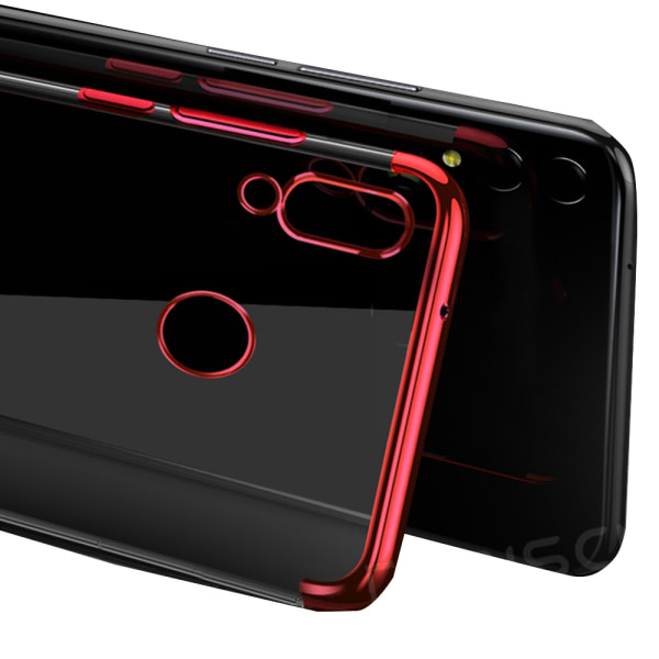 Eksklusivt Smart Silikone Cover - Samsung Galaxy A40 Röd
