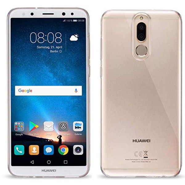 Huawei Mate 10 Lite - Floveme Silikonskal Transparent/Genomskinlig