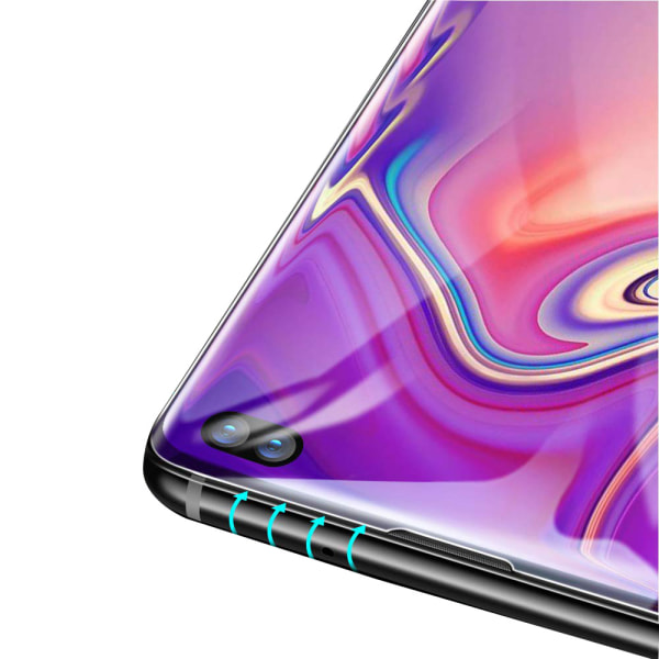 2-PAKKER Samsung Galaxy S10e skjermbeskytter EKSKE-vennlig HD 0,3 mm Svart