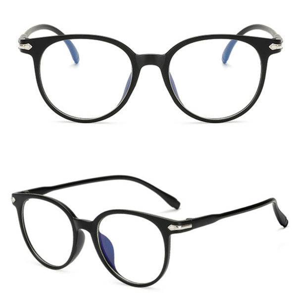 Mukavat Anti-Blue lasit Matte Svart
