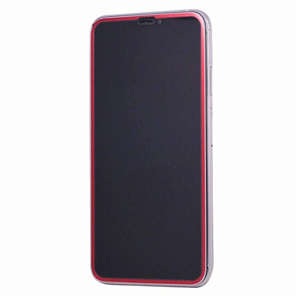 Näytönsuoja 3D Alumiinirunko iPhone 11 Pro Max 2-PACK Röd