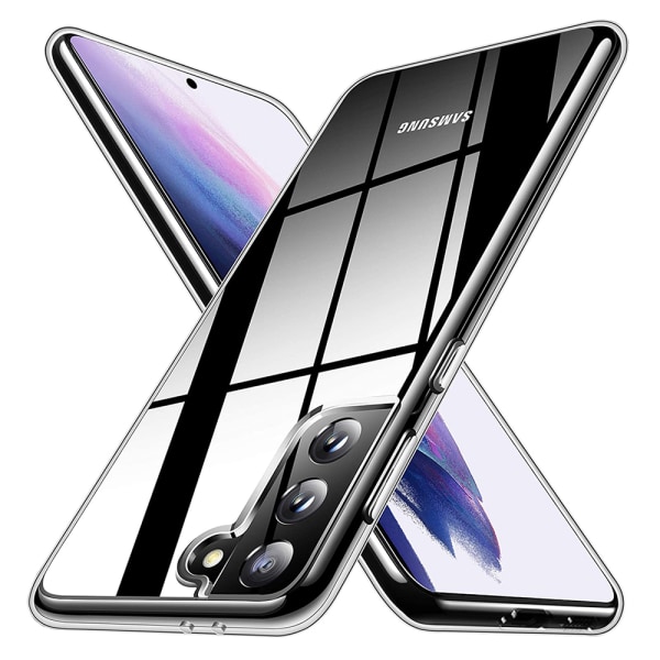 Samsung Galaxy S22 - Iskuja vaimentava Floveme silikonikotelo Genomskinlig