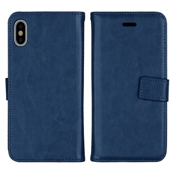 Stilrent Etui med Pung & Magnetfunktion - iPhone X/XS Brun