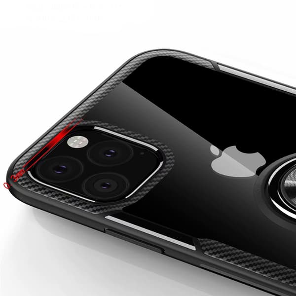 Skal med Ringhållare - iPhone 11 Pro Marinblå