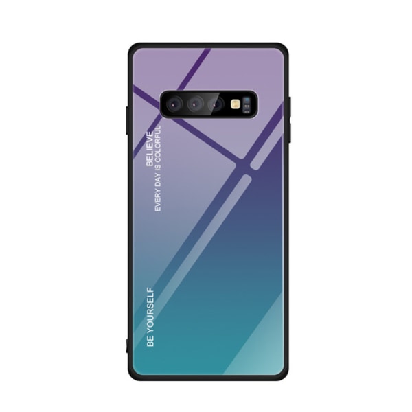 Samsung Galaxy S10 Plus - Stilrent Skyddande Skal (NKOBEE) flerfärgad 2