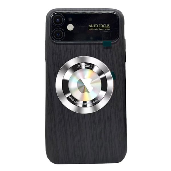 iPhone 11 -  Trätexturerat Magsafe Trådlöst Laddningsskal Brun