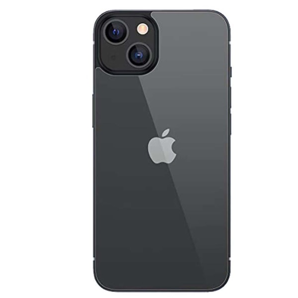 2-PAK 3-i-1 iPhone 13 for- og bagside + kameralinsecover Transparent