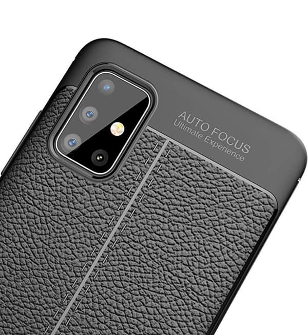Samsung Galaxy A51 - Skyddande Skal (AUTO FOCUS) Mörkblå Mörkblå