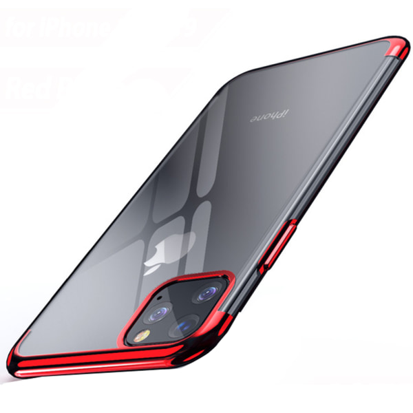 iPhone 13 Pro Max - Skyddande Silikonskal (Floveme) Röd