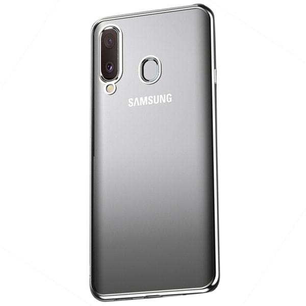 Samsung Galaxy A20E - Stilsäkert Floveme Silikonskal Svart Svart