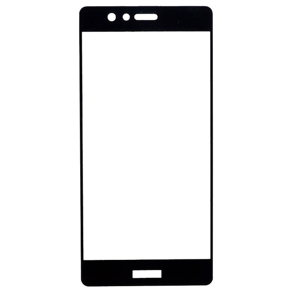P9+ 2-PACK Skärmskydd Carbon 9H 0,3mm Screen-Fit HD-Clear Vit