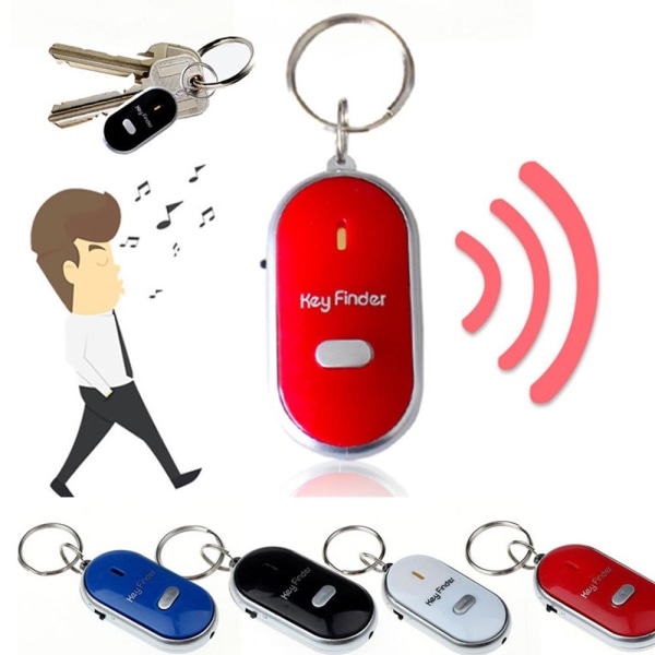 Käytännöllinen anti-Lost Key Finder Röd