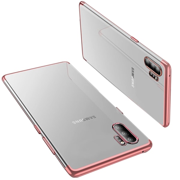 Samsung Galaxy Note10+ – iskuja vaimentava silikonikotelo (FLOVEME) Svart