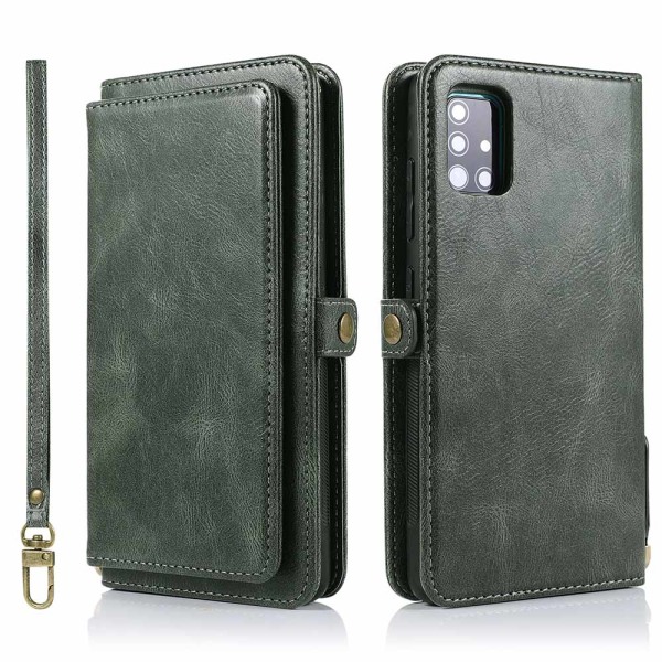 Samsung Galaxy A51 - Professional Wallet Case 2-1 Brun