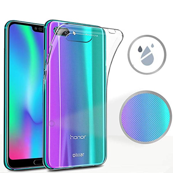 Silikonskal - Huawei Honor 10 Transparent/Genomskinlig