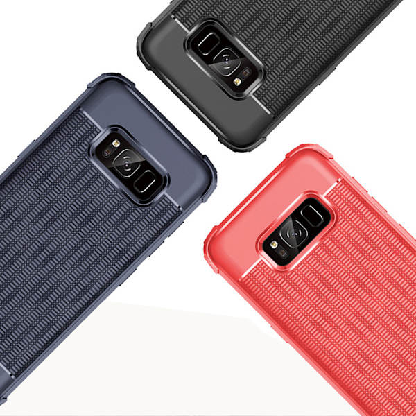 Samsung Galaxy S8 - Skyddande Skal Röd