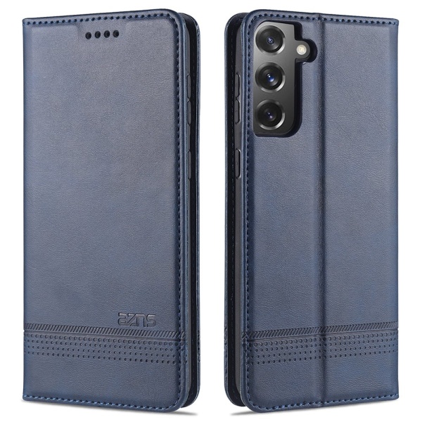 Samsung Galaxy S21 - Minimalistisk (YAZUNSHI) lommebokveske Blå