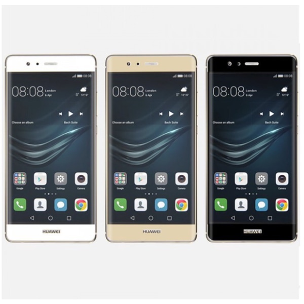 Huawei P9 Skärmskydd 3D 9H 0,2mm HD-Clear Screen-Fit Svart