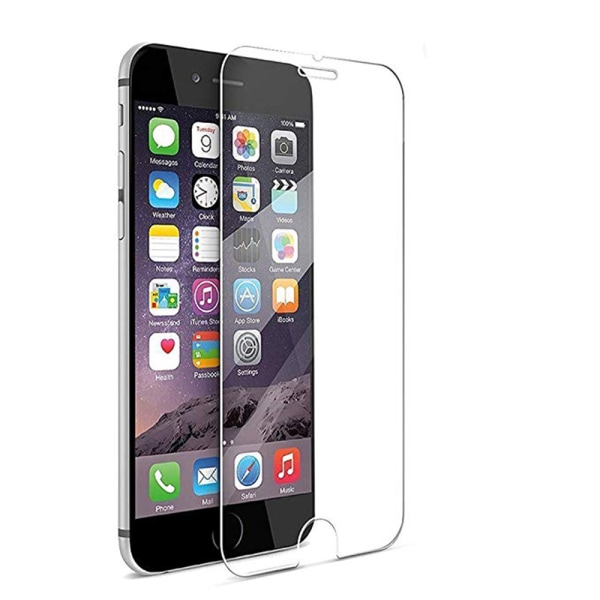 3-PAKKER iPhone 6/6S Standard skjermbeskytter HD 0,3 mm Transparent/Genomskinlig