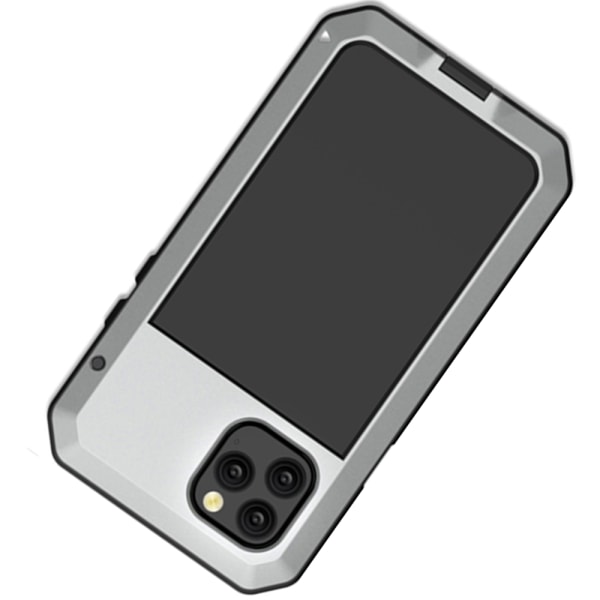 Kraftfuldt beskyttelsescover i aluminium (heavy duty) - iPhone 11 Pro Vit