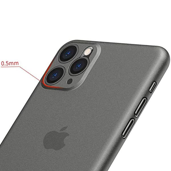 Stilrent Stöttåligt Skal - iPhone 11 Pro Max Grå Grå