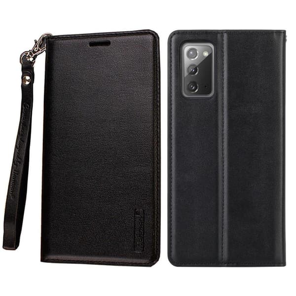 Samsung Galaxy Note 20 - Elegant Plånboksfodral (HANMAN) Marinblå