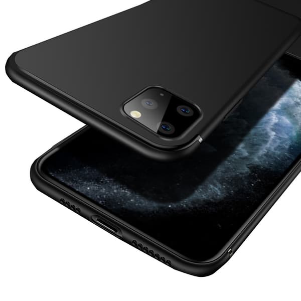 Robust Skyddsskal - iPhone 11 Pro Max Svart Svart