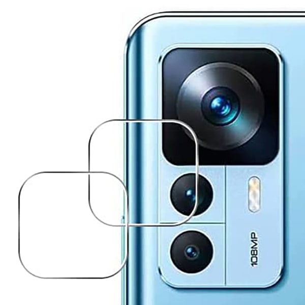 Xiaomi 12T Pro kamera linsecover (3-pak) Transparent