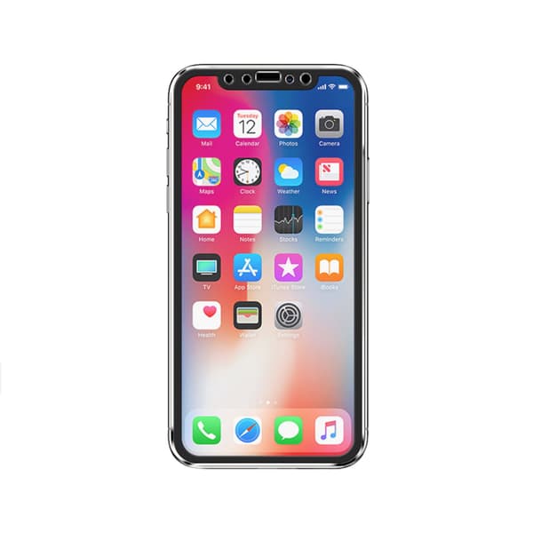 MyGuard Skärmskydd 2-PACK (Aluminium-ram) iPhone X Guld