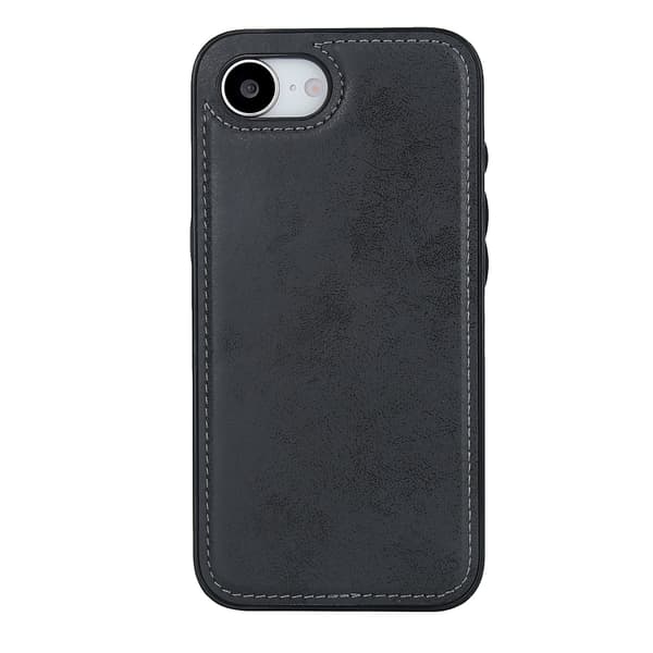 iPhone 16E - Praktiskt Stilrent Plånboksfodral Rosa