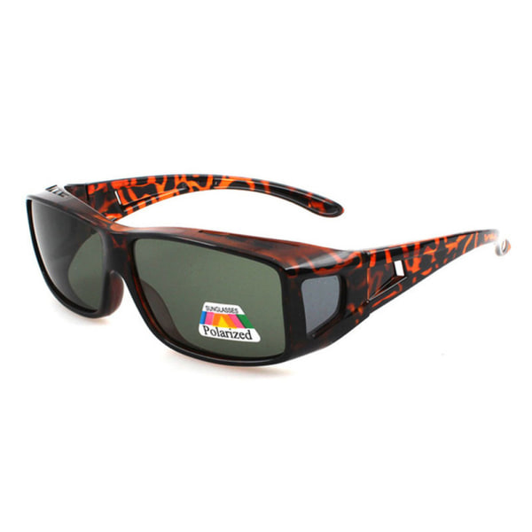 Solglas�gon Polarized �verdrag f�r vanliga Glas�gon 2