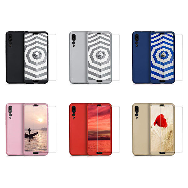 Exklusivt Skyddande Skal - Huawei P20 Pro Silver