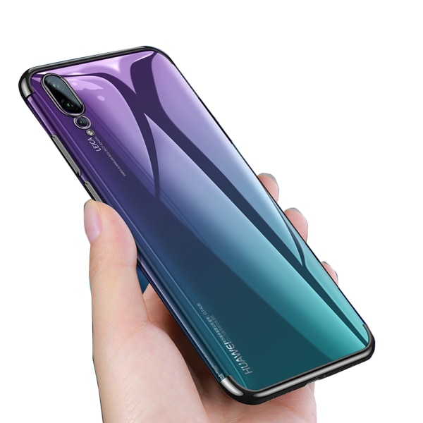 Beskyttende silikonecover - Huawei P20 Pro Röd