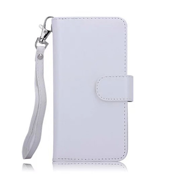Dobbel lommebokdeksel til iPhone XS Max fra LEMAN Vit