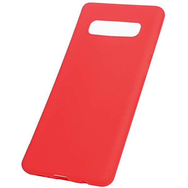 Samsung Galaxy S10+ - Elegant silikonbeskyttelsesdeksel (NKOBEE) Röd