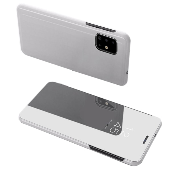 Samsung Galaxy A71 - Gennemtænkt etui Silver
