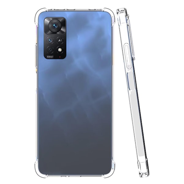 Maximalt Skydd, Minimal Design - Airbag-Skal för Redmi Note 11 Pro 5G Transparent