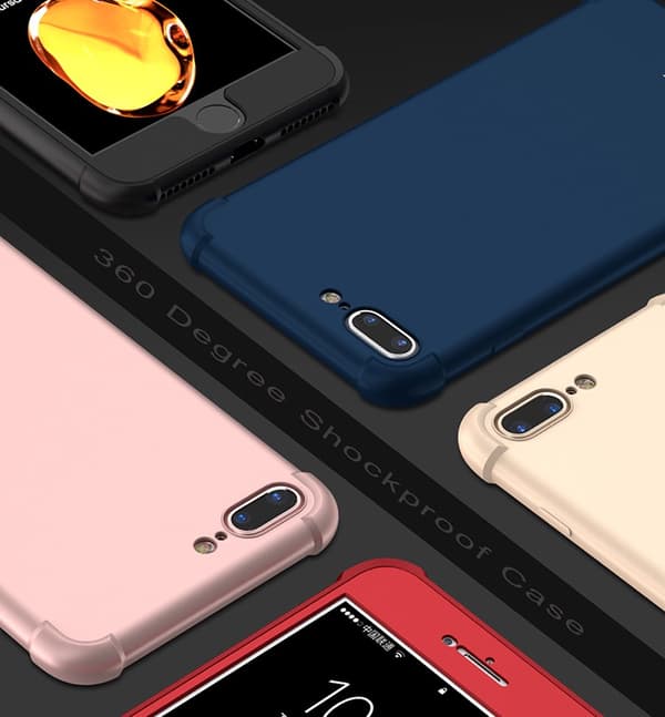 iPhone 6/6S - Smart Skyddsfodral fr�n FLOVEME Guld