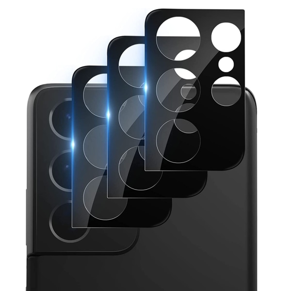 Samsung Galaxy S23 Ultra 2.5D Premium -kameran linssinsuojus (3 kpl) Transparent
