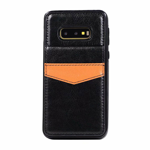 Samsung Galaxy S10E - Skal med Kortfack Blå