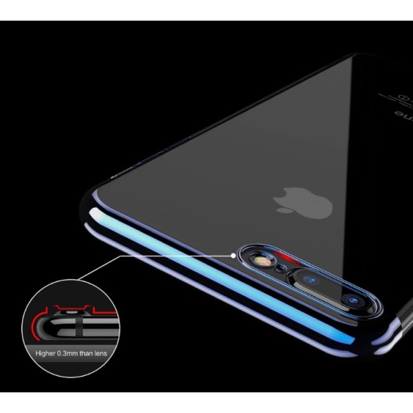iPhone 7 PLUS - Stilfuldt eksklusivt smart silikonetui FLOVEME Blå